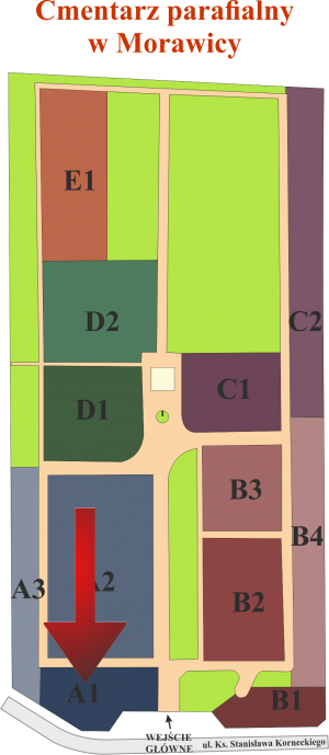 Brak mapy sektorowej