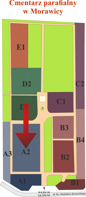 Brak mapy sektorowej