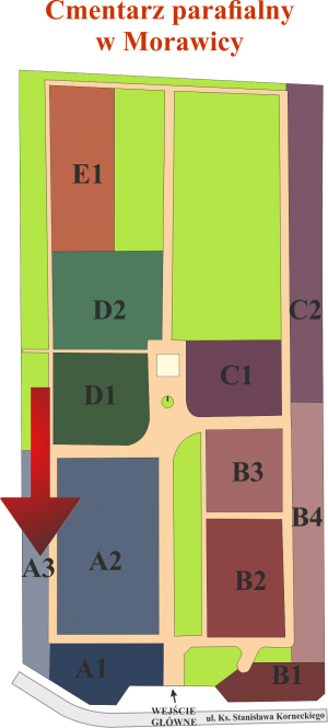 Brak mapy sektorowej