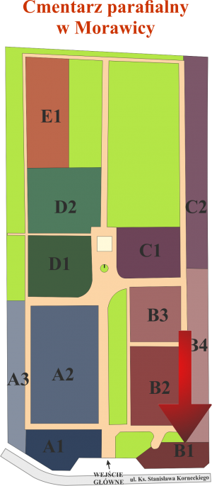 Brak mapy sektorowej