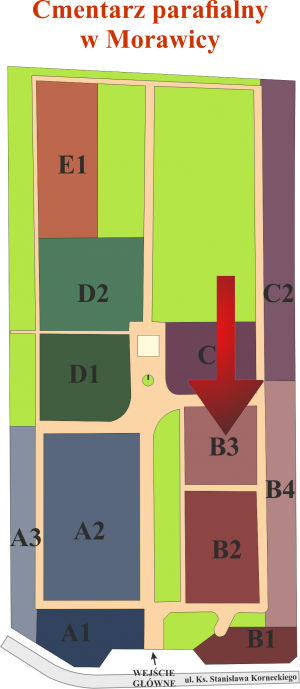 Brak mapy sektorowej