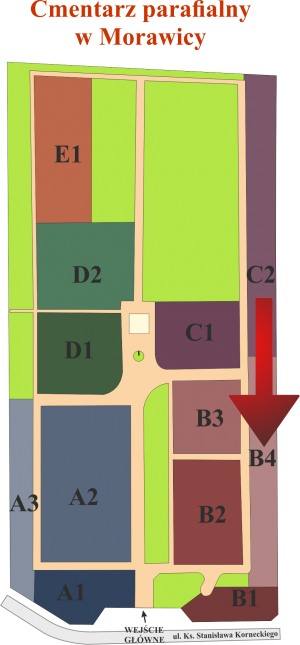 Brak mapy sektorowej