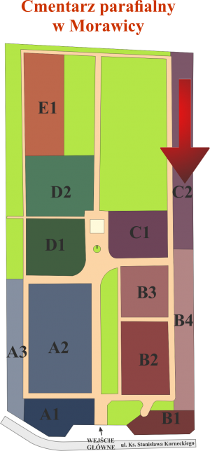 Brak mapy sektorowej