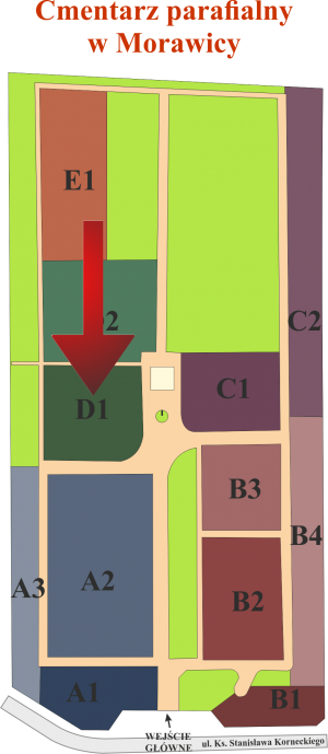 Brak mapy sektorowej