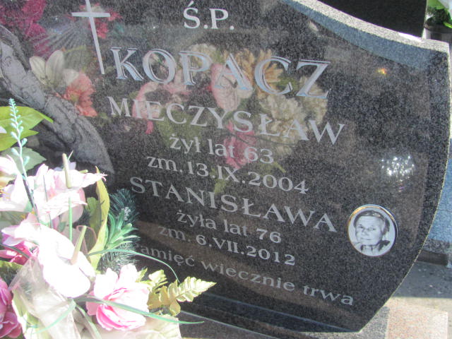Mieczysław Kopacz 1941 Morawica - Grobonet - Wyszukiwarka osób pochowanych